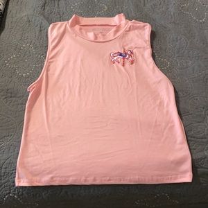 Cropped Disney carousel horse shirt